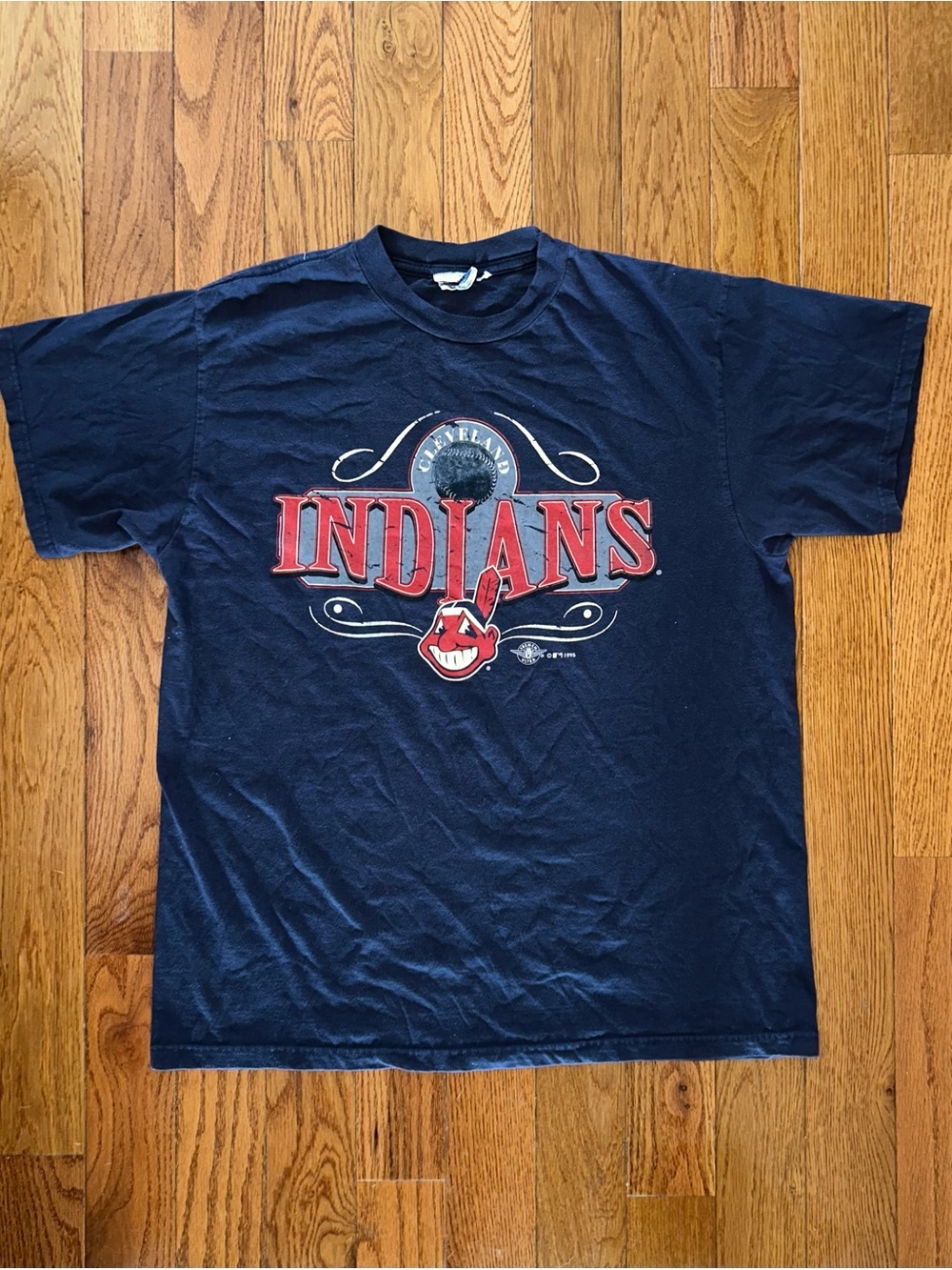 Cleveland Indians 1995 Vintage T-Shirt Size XL